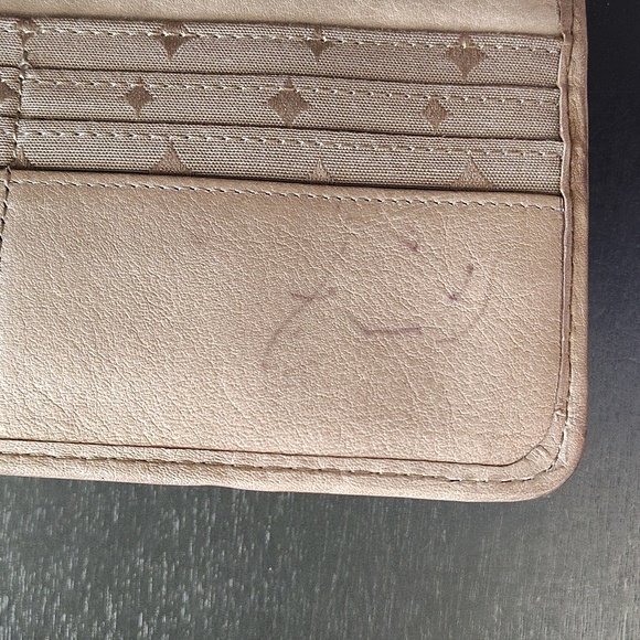 Fossil Leather Wallet Multicolor Lots of Pockets Zip Around - Picture 10 of 11